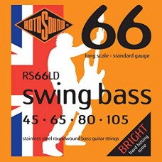 Rotosound RS66LD Swing Bass Electric Bass 4 String Set (45-105)